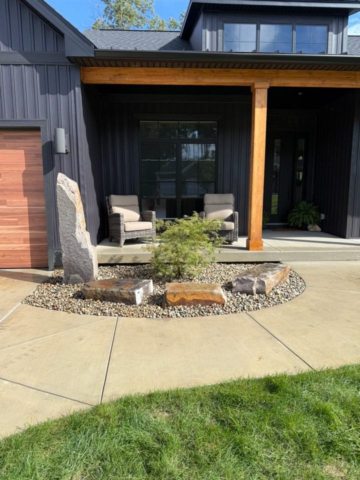 New patio and landscape install